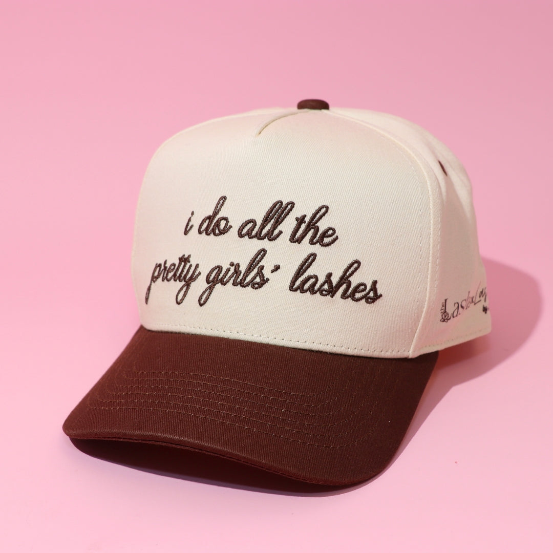 I Do All The Pretty Girls' Lashes Hat x Lashes By Anaisa