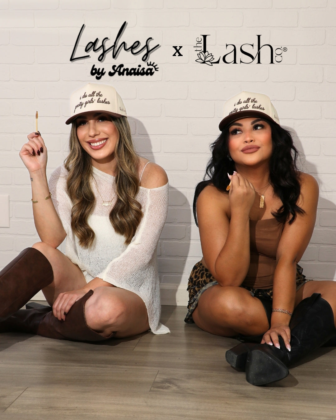 I Do All The Pretty Girls' Lashes Hat x Lashes By Anaisa