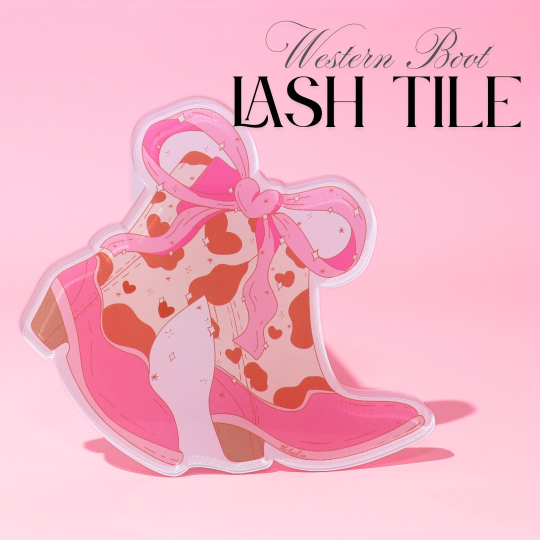 Western Boot Lash Tile