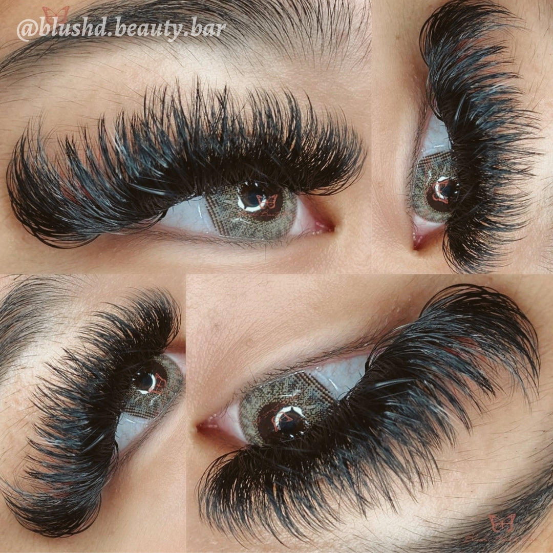 Dark Silk Volume Lash Trays - .05 Diameter