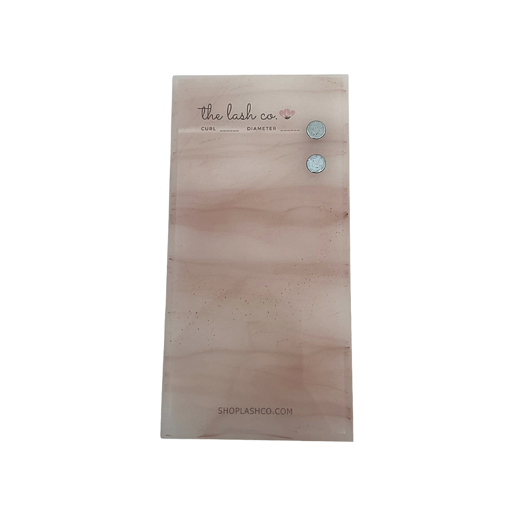 Acrylic Lash Tile Carrara Marble Lash Tile The Lash Co. The Lash Co.