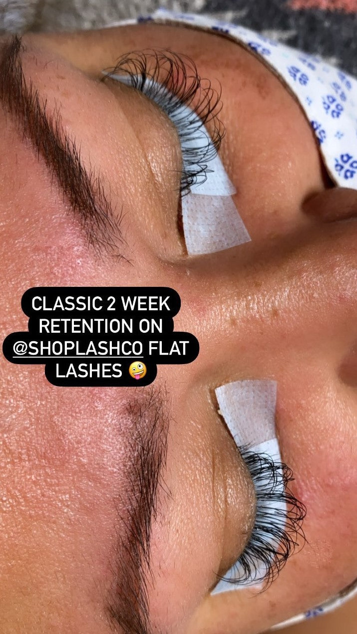 Flat Classic Lash Trays - 0.15 Diameter