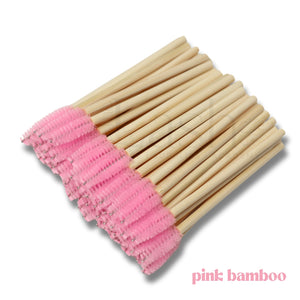 Disposable Lash Wands - Bamboo