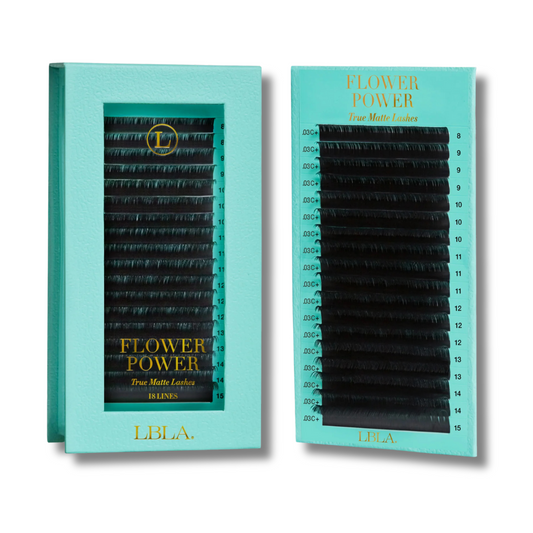 Lashbox LA Flower Power True Matte Lashes 0.03mm