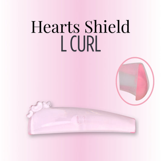 Hearts Lash Lift Shields (L Curl)