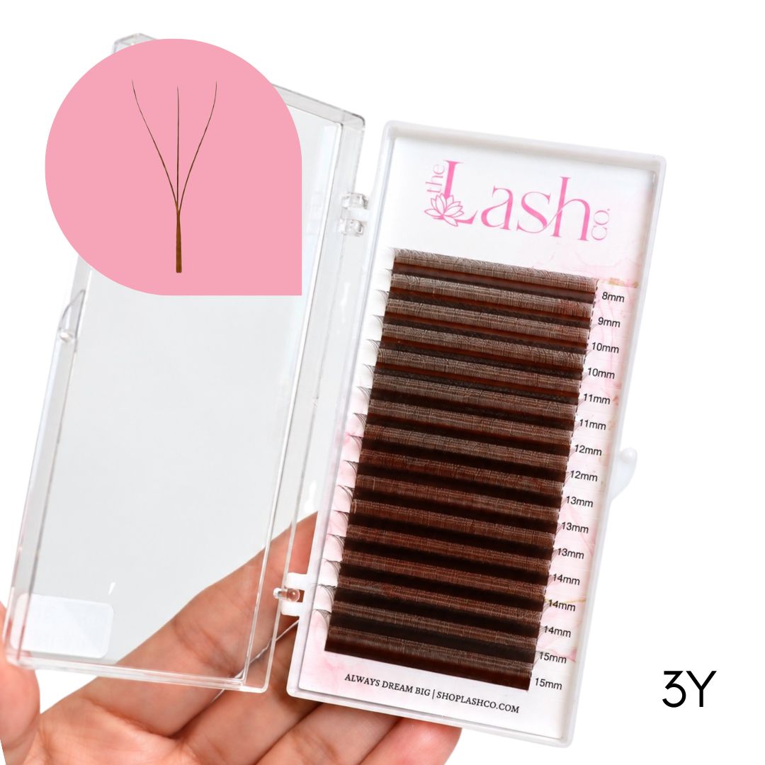 Dark Brown Fairy Lash Trays - YY