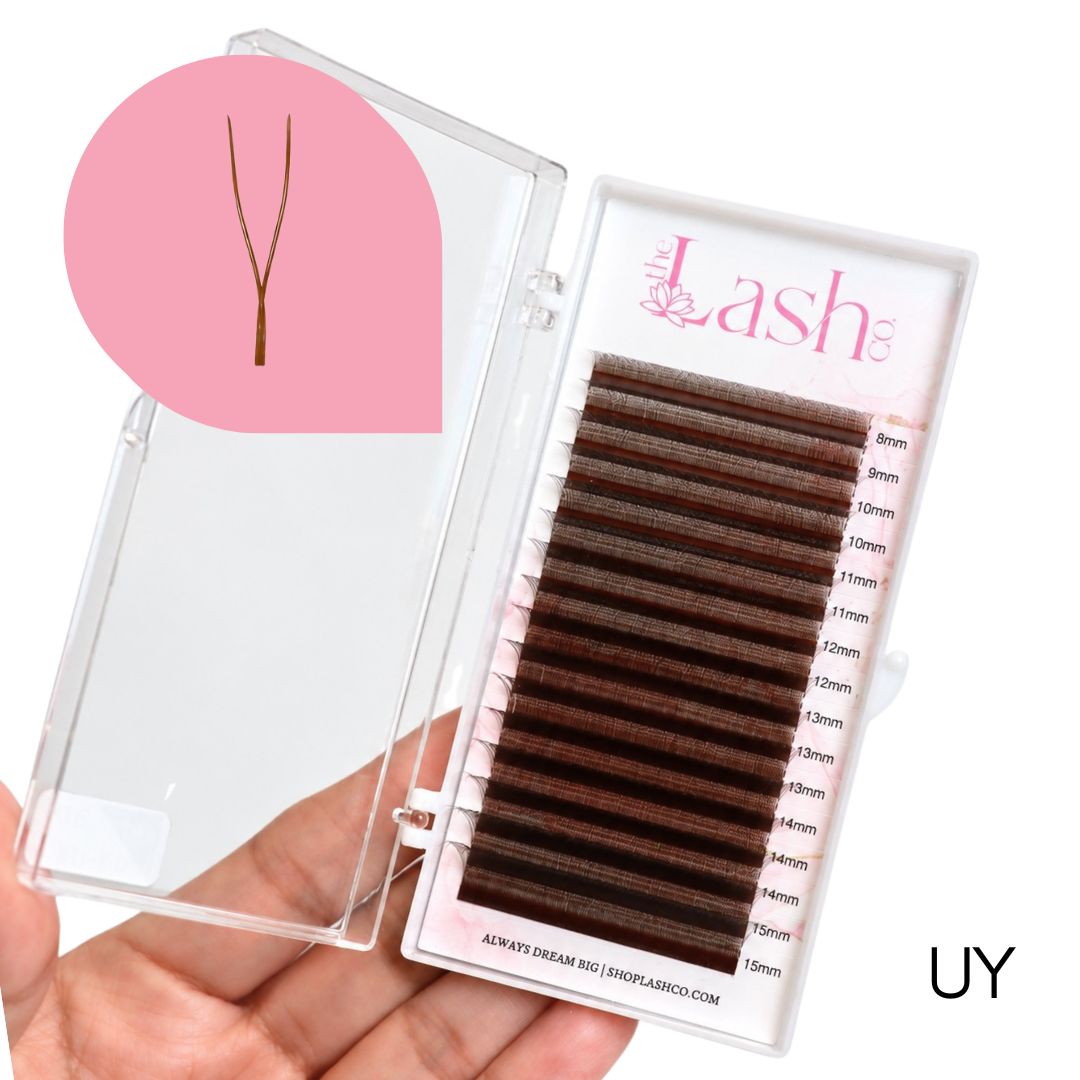 Dark Brown Fairy Lash Trays - YY