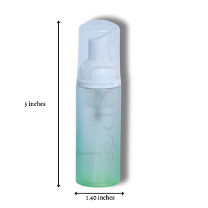 60ML Ombre Green Foam Pump Bottles