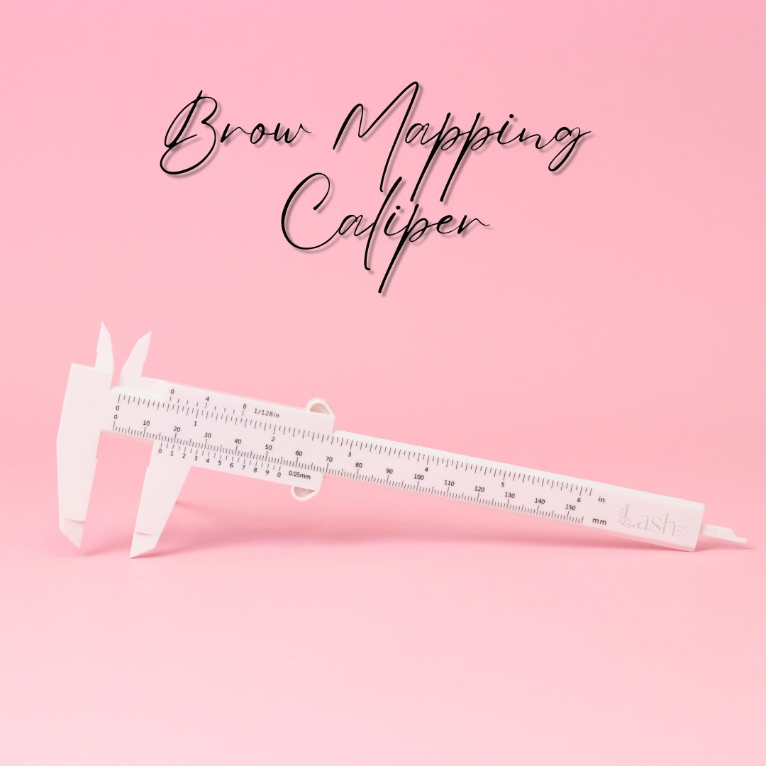 Calliper V Ruler Brow Mapping Caliper Ruler – The Lash Co.