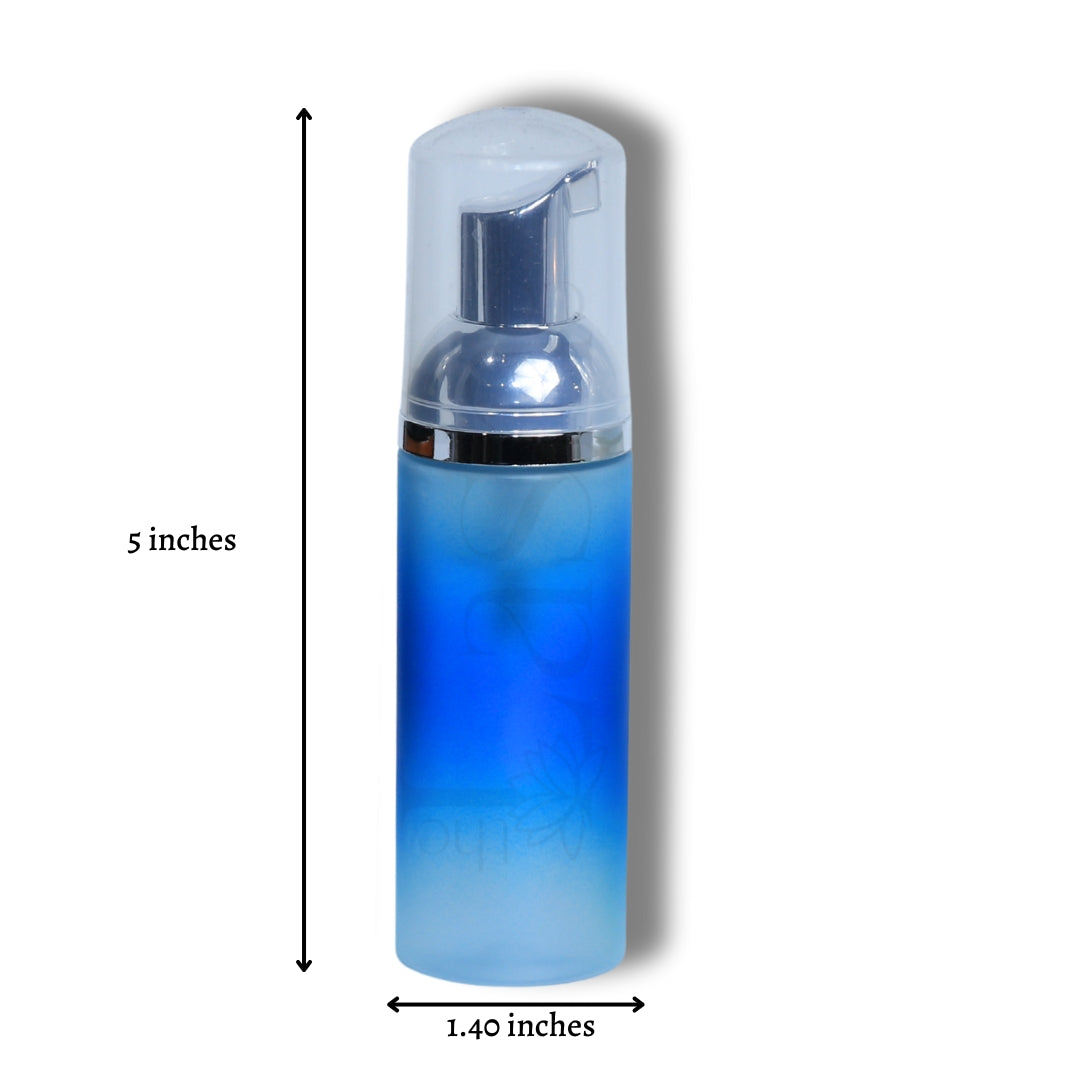 60ML Ombre Blue Foam Pump Bottles