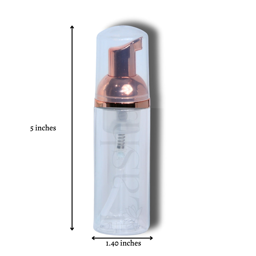 60ML Rose Gold Foam Pump Bottles