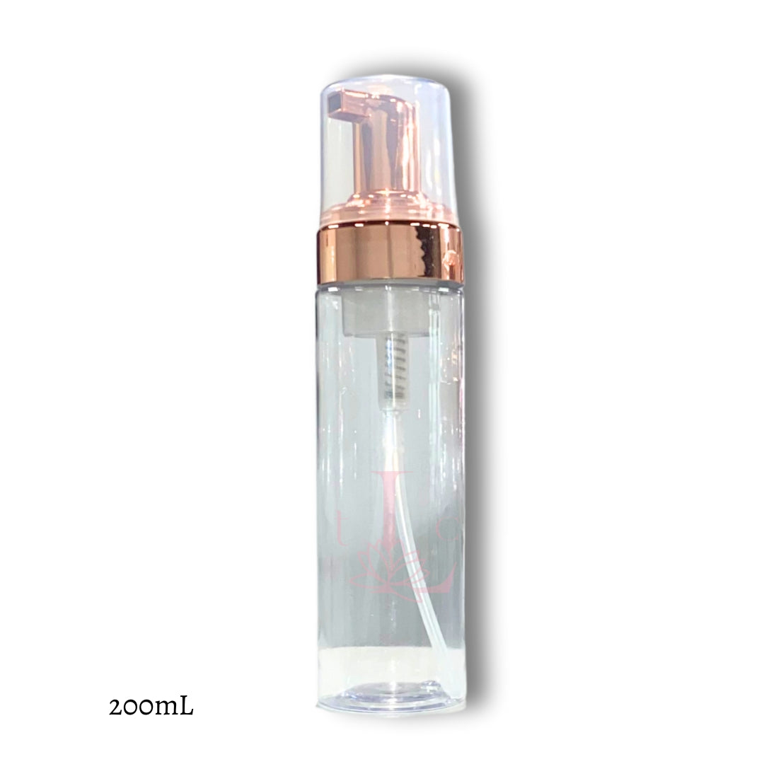 Clear Large Foam Pump Bottles