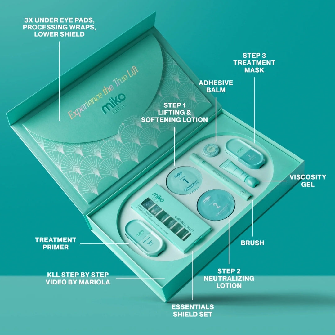 Lashbox LA Miko Korean Lash Lift System Starter Kit