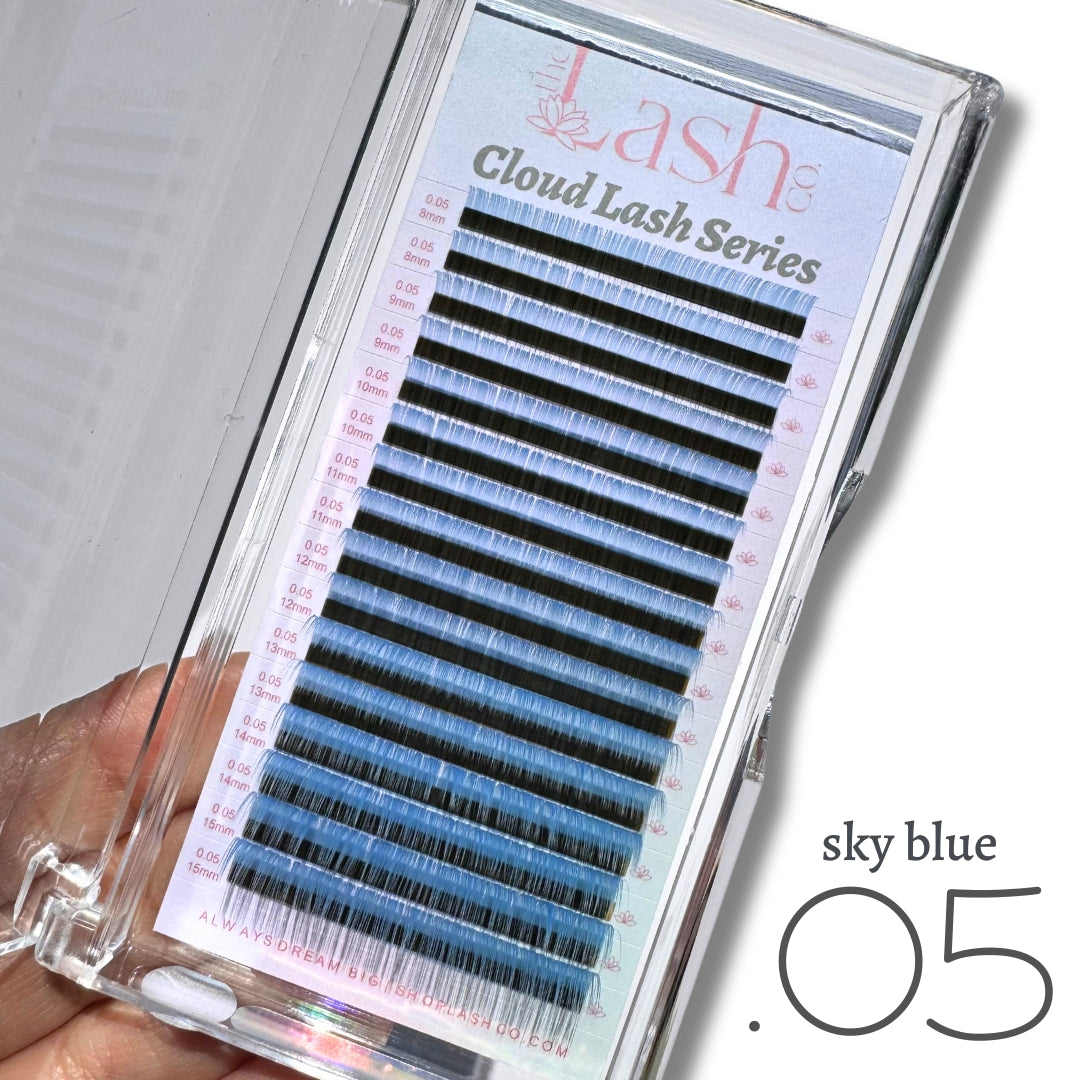 Colored Cloud Lash Trays