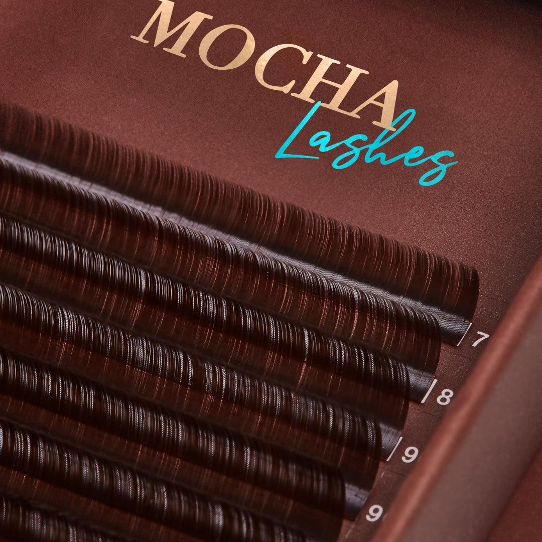 Lashbox LA Mocha Brown Color / FAVORITE - Cashmere FauxMink Lashes