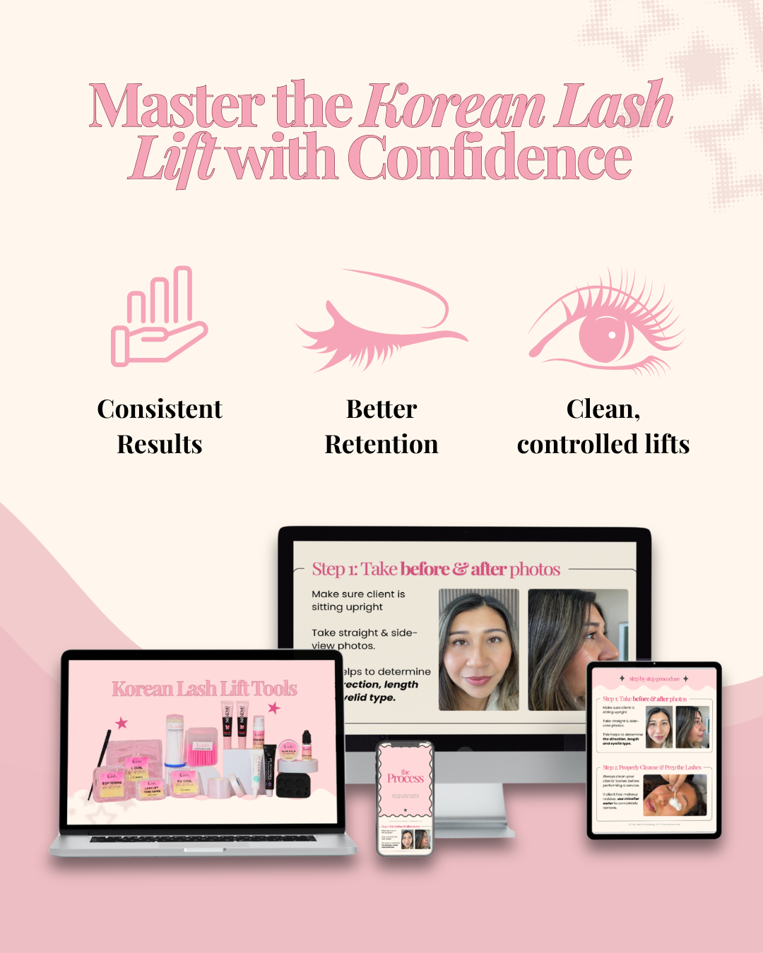 Korean Lash Lift Step-By-Step Manual
