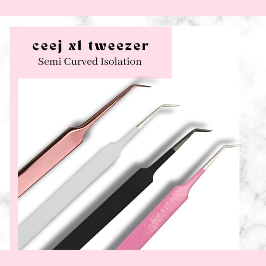 CEEJ XL Semi Curved Isolation Tweezer