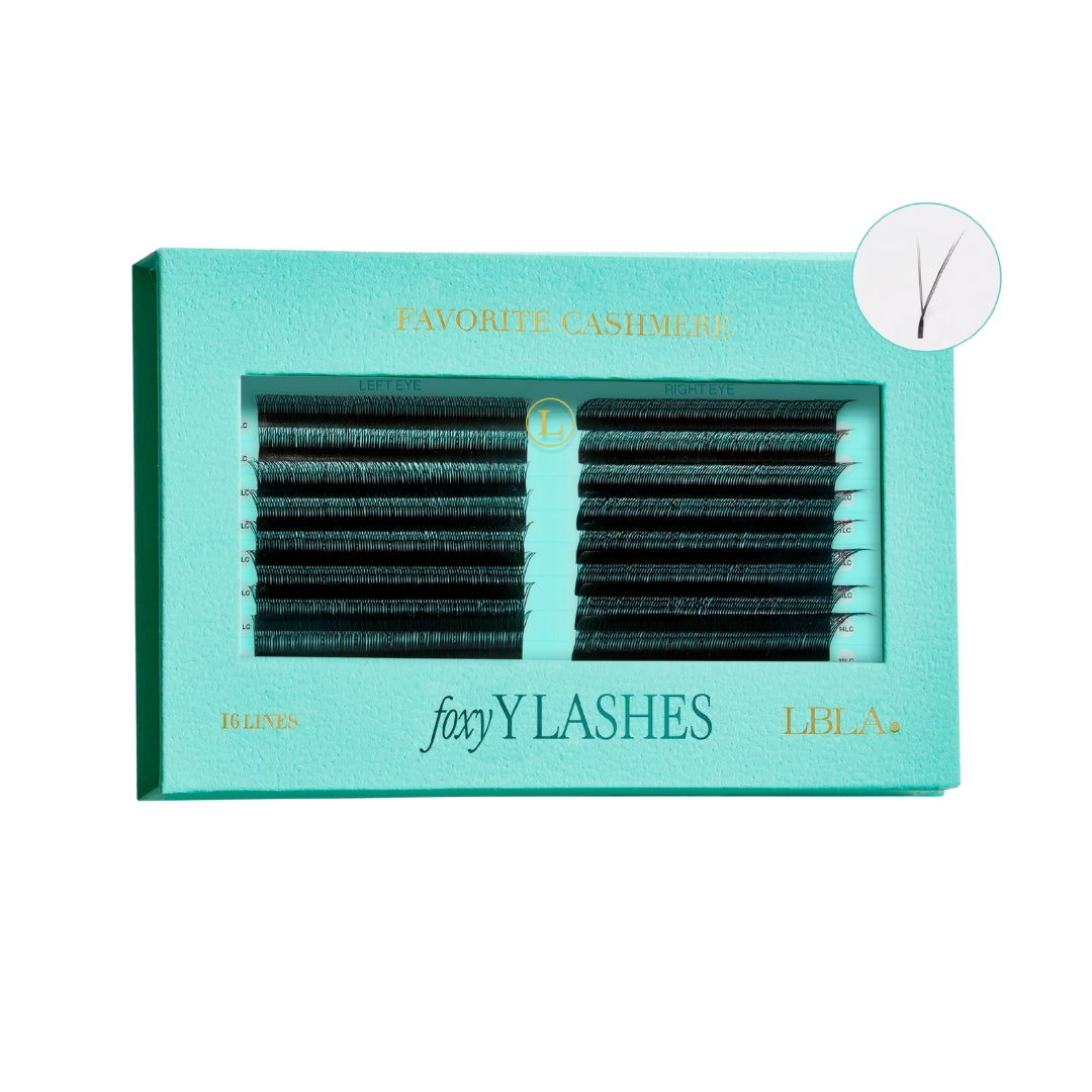 Lashbox LA Foxy Y Lashes 0.07