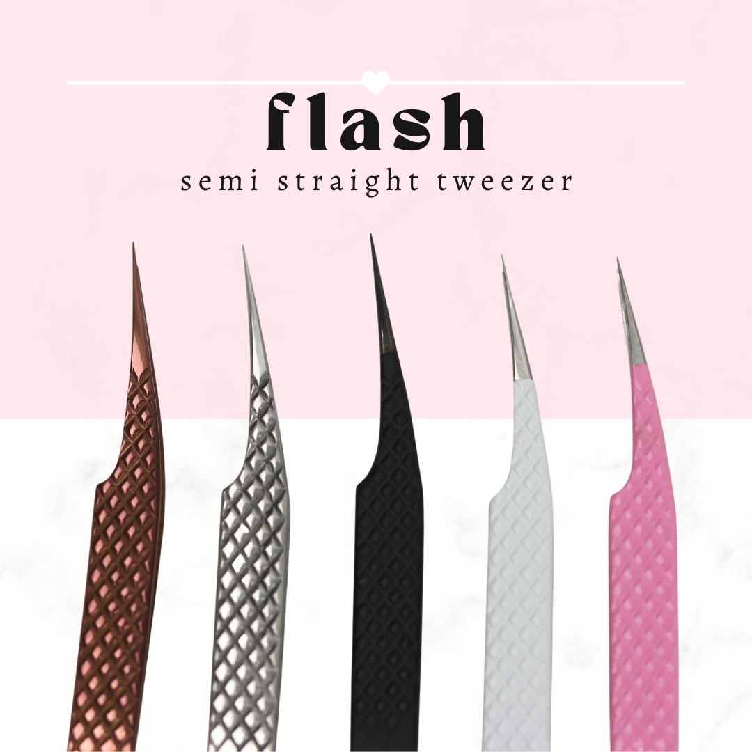 FLASH Semi Straight Isolation Tweezer