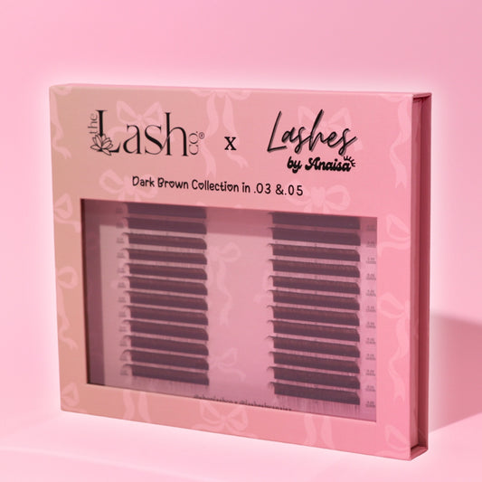 Dark Brown Collection X Lashes By Anaisa XL Tray