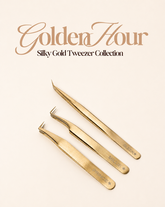 Golden Hour Silky Gold Tweezer Collection