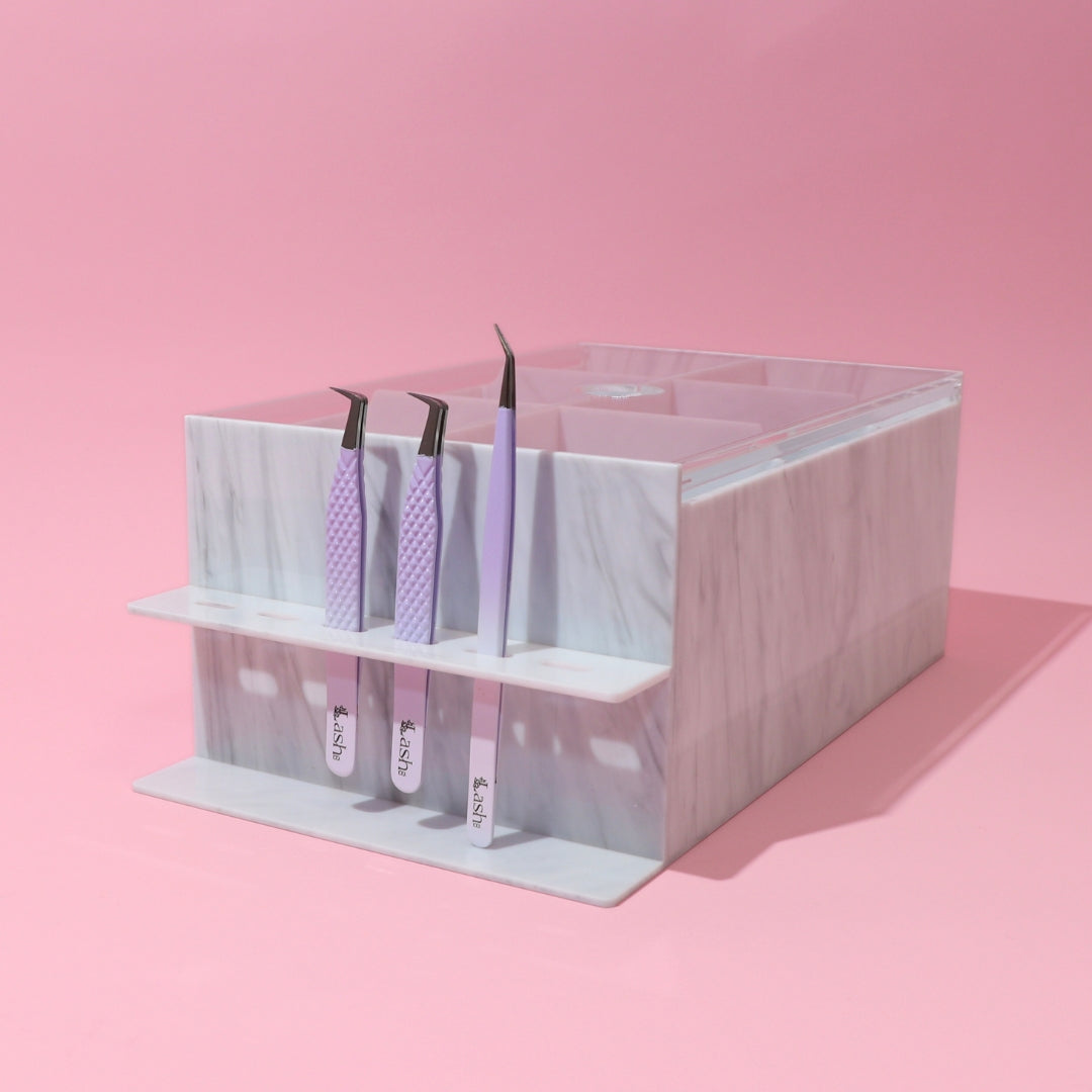 Marble Organizers with Tweezer Stand