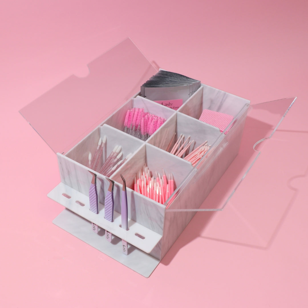 Marble Organizers with Tweezer Stand