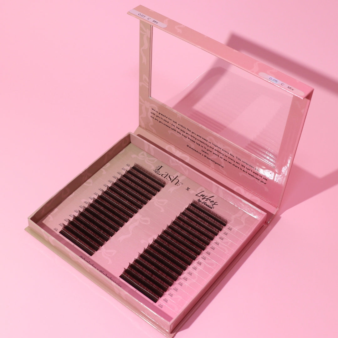 Dark Brown Collection X Lashes By Anaisa XL Tray