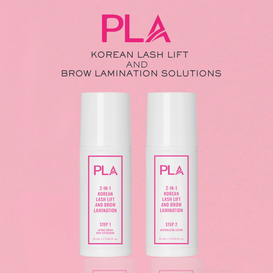 PLA 2 in 1 Korean Lash Lift and Brow Lamination Solutions