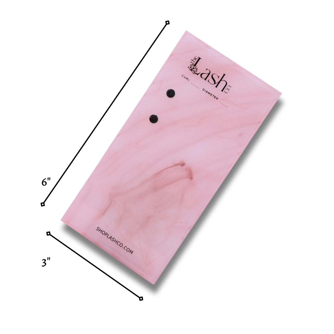 Acrylic Lash Tile | Carrara Marble Lash Tile | The Lash Co. – The