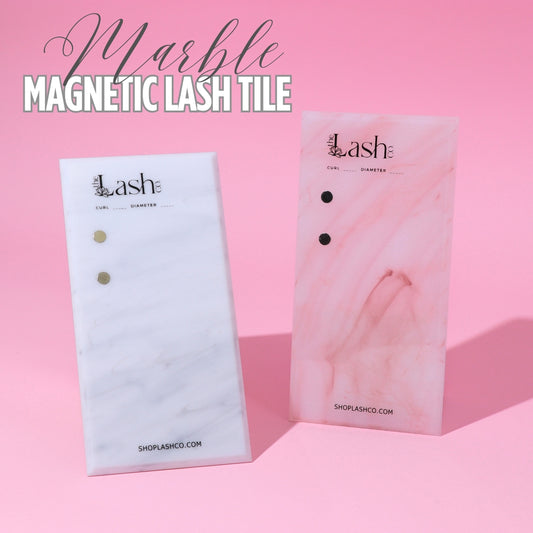 Marble Magnetic Lash Tile