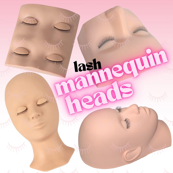 Lash Mannequin Heads