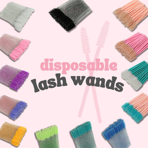 Disposable Lash Wands - Regular