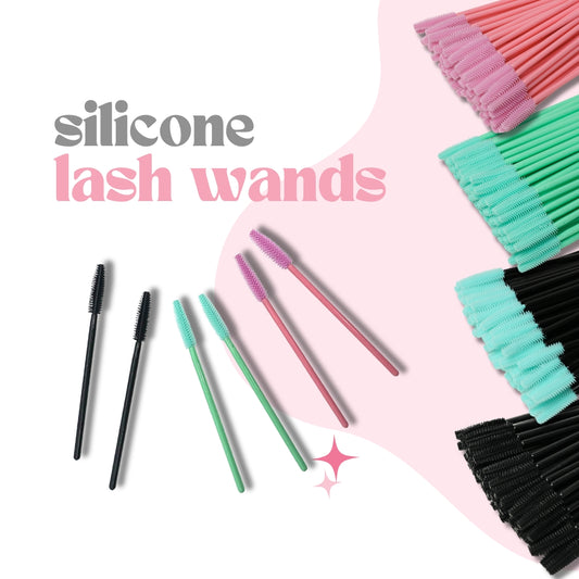 Disposable Lash Wands - Silicone