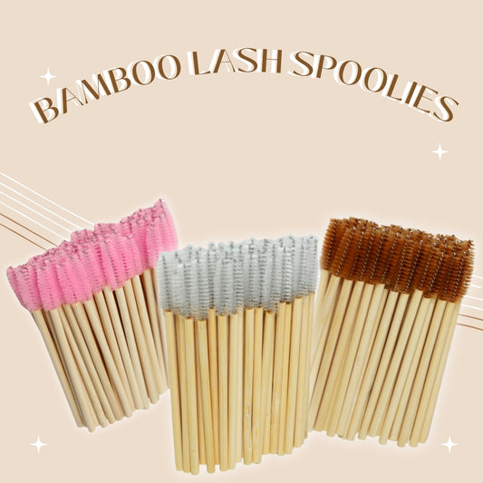 Disposable Lash Wands - Bamboo