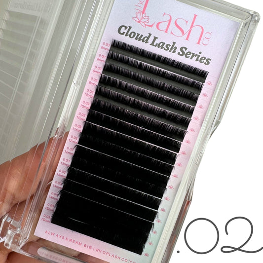 Cloud Lash Volume Trays - .02 Diameter