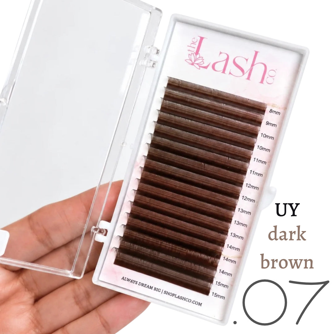 Dark Brown UY Lash Trays
