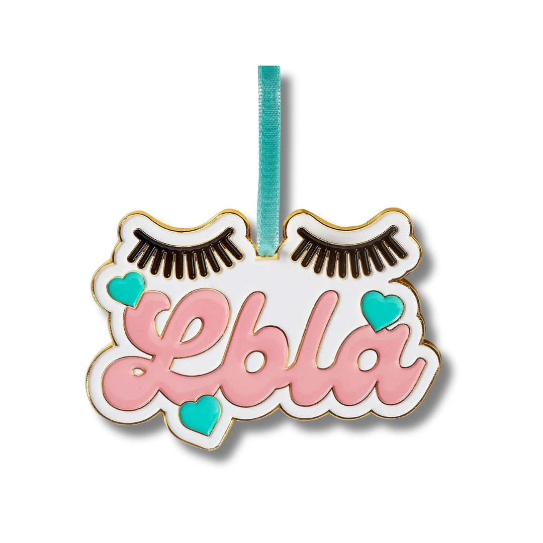 Lashbox LA To Love and Lashes Holiday Ornament