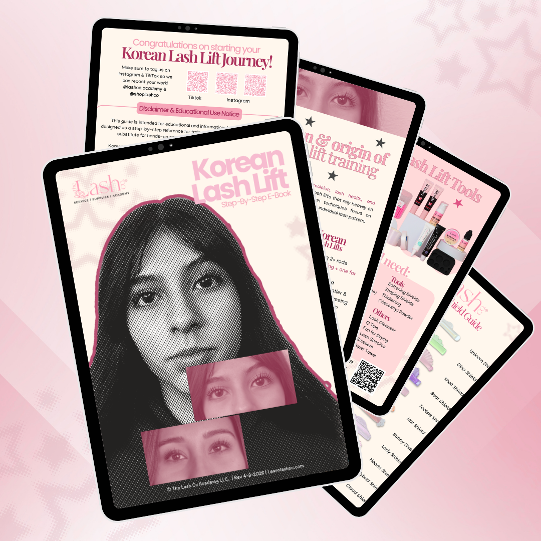 Korean Lash Lift Step-By-Step Manual