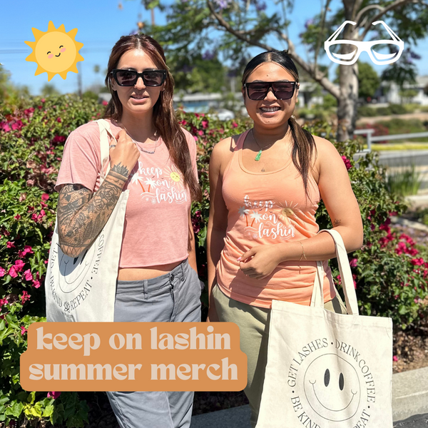 Keep On Lashin' Summer Merch