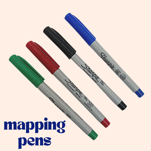 Sharpie Mapping Pen