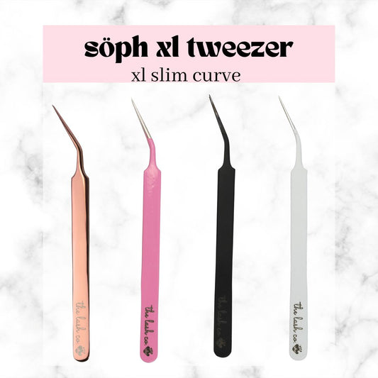 Söph XL Long Slim Curve Isolation Tweezer