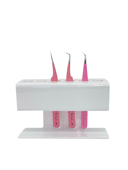 Uncovered Acrylic Tweezer Stands