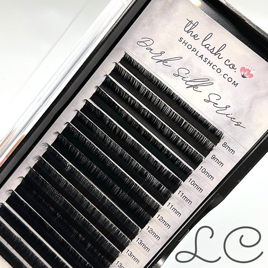 Dark Silk Volume Lash Trays - LC Curl