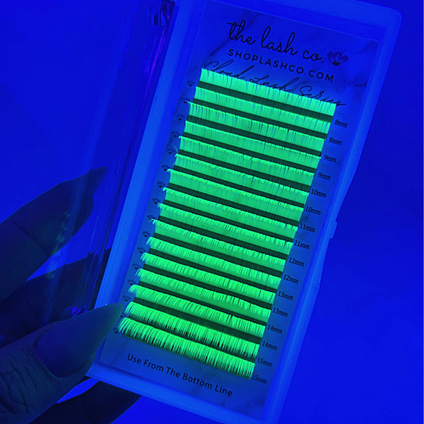 Neon Fluorescent Cloud Lash Trays - .07 Diameter